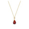 Garnet Tear Drop